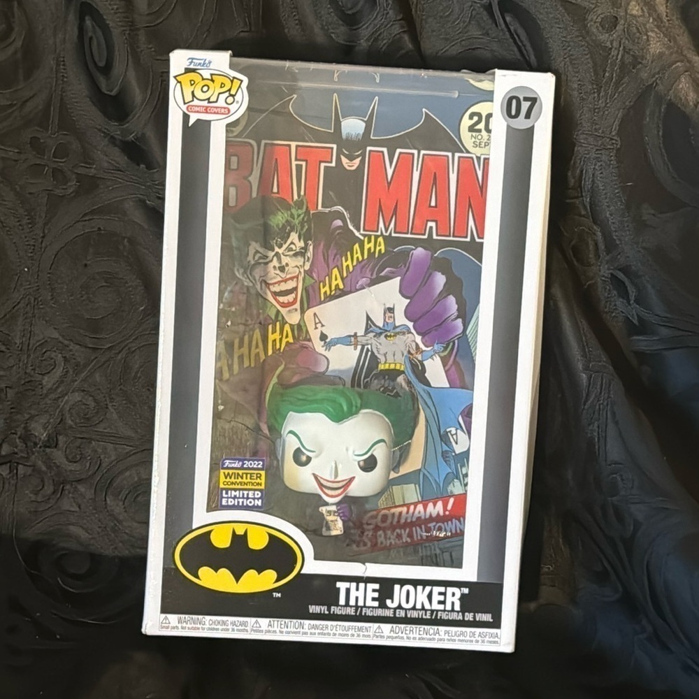 Funko pop THE JOKER 07 COMIC COVERS LIMITED EDITION